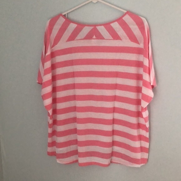 Victoria’s secret oversized striped top NWOT size SP - Picture 3 of 5